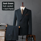 Men’s Premium 3-Piece Suit – Jacket, Vest & Matching Pants