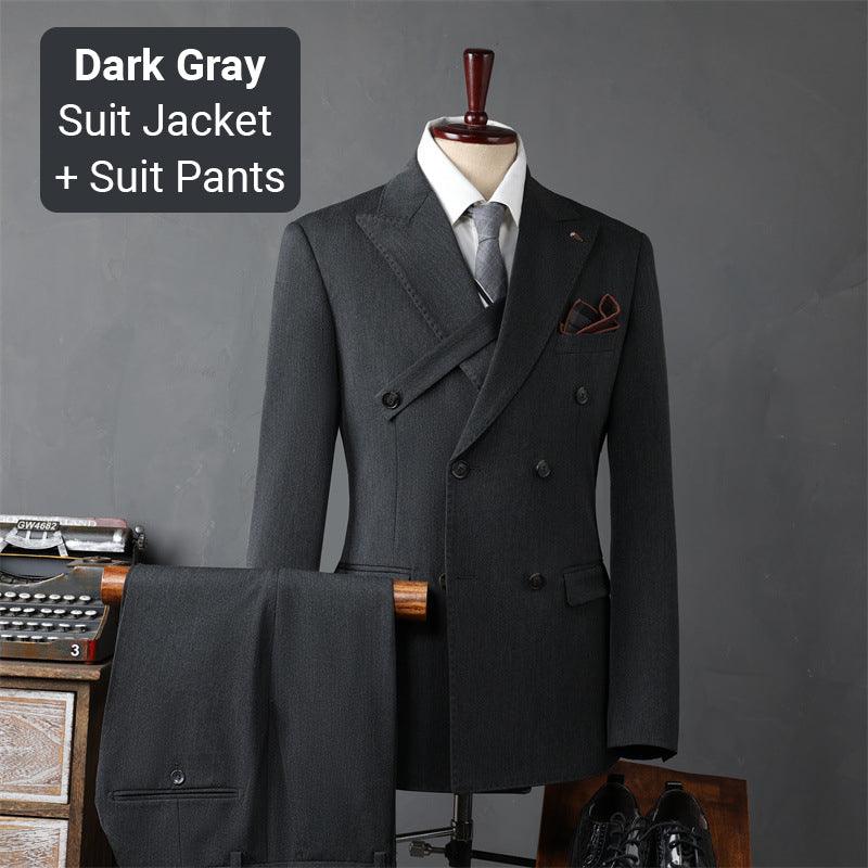 Men’s Premium 3-Piece Suit – Jacket, Vest & Matching Pants