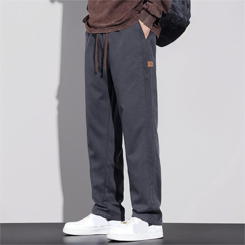 ✨Early Autumn New Arrivals🍁Men's Fashion Drawstring Loose Straight Leg Pants
