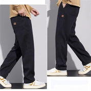 ✨Early Autumn New Arrivals🍁Men's Fashion Drawstring Loose Straight Leg Pants