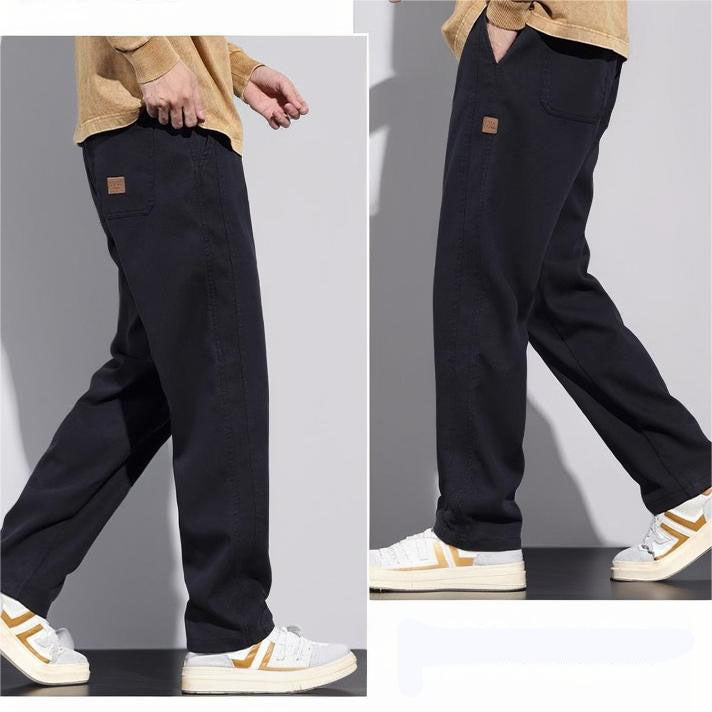 ✨Early Autumn New Arrivals🍁Men's Fashion Drawstring Loose Straight Leg Pants