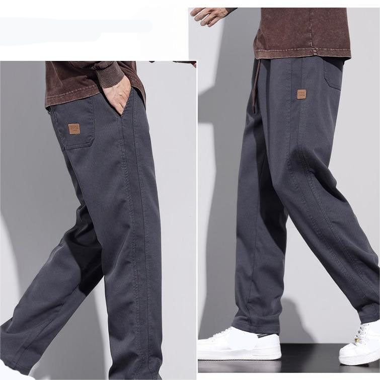 ✨Early Autumn New Arrivals🍁Men's Fashion Drawstring Loose Straight Leg Pants