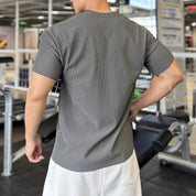 🎁Special Sale 50% OFF⏳Men's V-Neck Short Sleeve Muscle Athletic Workout T-Shirts