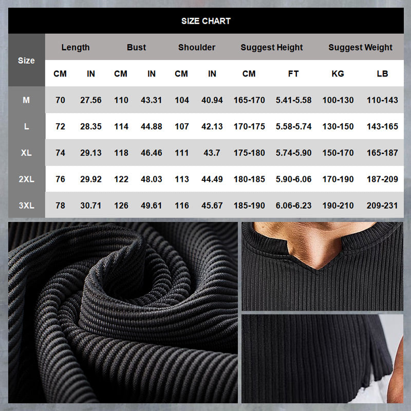 🎁Special Sale 50% OFF⏳Men's V-Neck Short Sleeve Muscle Athletic Workout T-Shirts