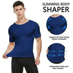 Men's Body-Shaping Compression T-Shirt