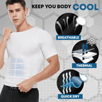 Men's Body-Shaping Compression T-Shirt