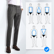 🔥2025 Autumn Hot Sale🎉Business Casual Dress Pants with Adjusting Elastic Band