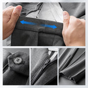 🔥2025 Autumn Hot Sale🎉Business Casual Dress Pants with Adjusting Elastic Band