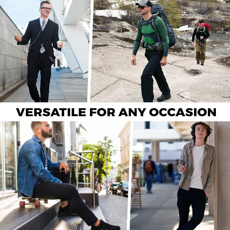 Men’s Lightweight Dress Pants – Keeps Its Shape All Day
