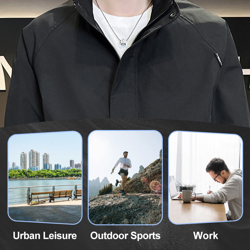 💥Autumn New Style Promotion🎉Men's stylish full zip multi-pocket functional jacket