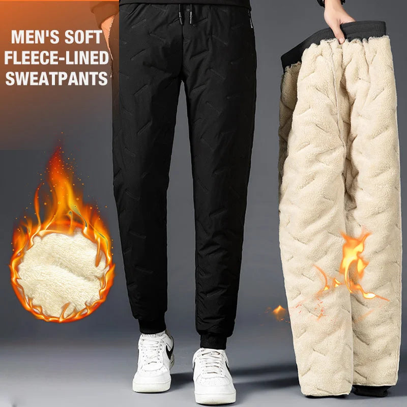 Unisex Fleece-Lined Cold-Weather Casual Pants