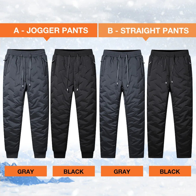 Unisex Fleece-Lined Cold-Weather Casual Pants