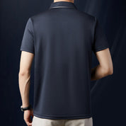✨2025 New Arrivals✨Men's Ice Silk Business Casual Lapel Shirt👚