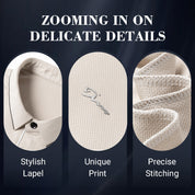 ✨2025 New Arrivals✨Men's Ice Silk Business Casual Lapel Shirt👚