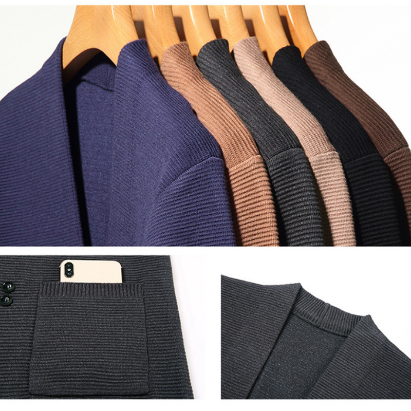 🍂Fall Specials🍂Comfortable Men's Knit Jacket with Buttons