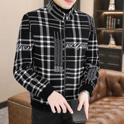 🍂Fall Specials🍂 Men’s Stylish Padded Thick Tweed Jacket