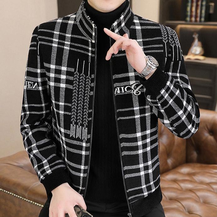 🍂Fall Specials🍂 Men’s Stylish Padded Thick Tweed Jacket