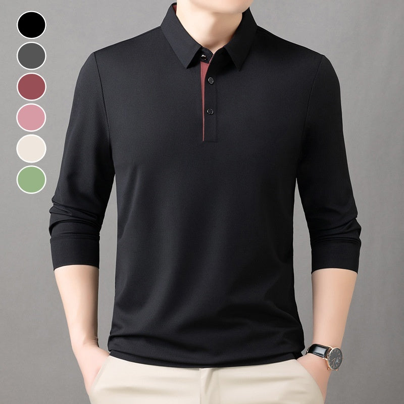 New Arrivals 50% OFF✨Fliwos Men's Solid Lapel Button Down Shirts