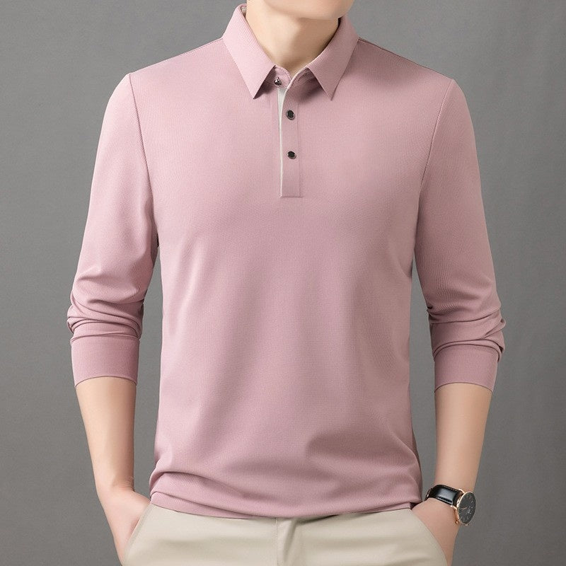 New Arrivals 50% OFF✨Fliwos Men's Solid Lapel Button Down Shirts