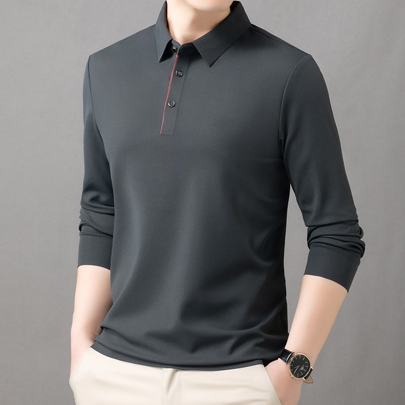 New Arrivals 50% OFF✨Fliwos Men's Solid Lapel Button Down Shirts