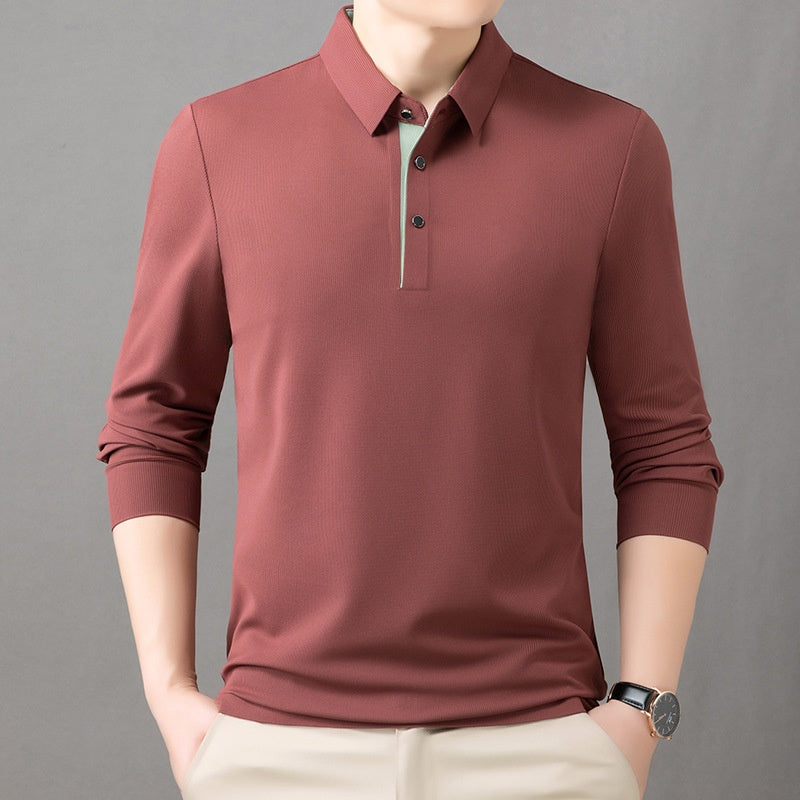 New Arrivals 50% OFF✨Fliwos Men's Solid Lapel Button Down Shirts