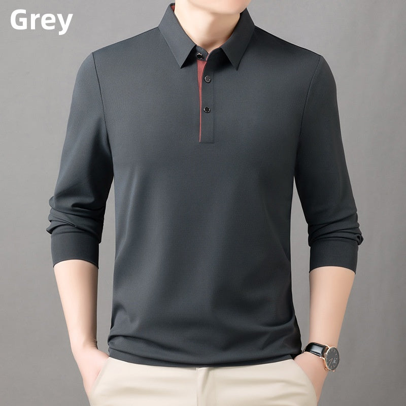 New Arrivals 50% OFF✨Fliwos Men's Solid Lapel Button Down Shirts