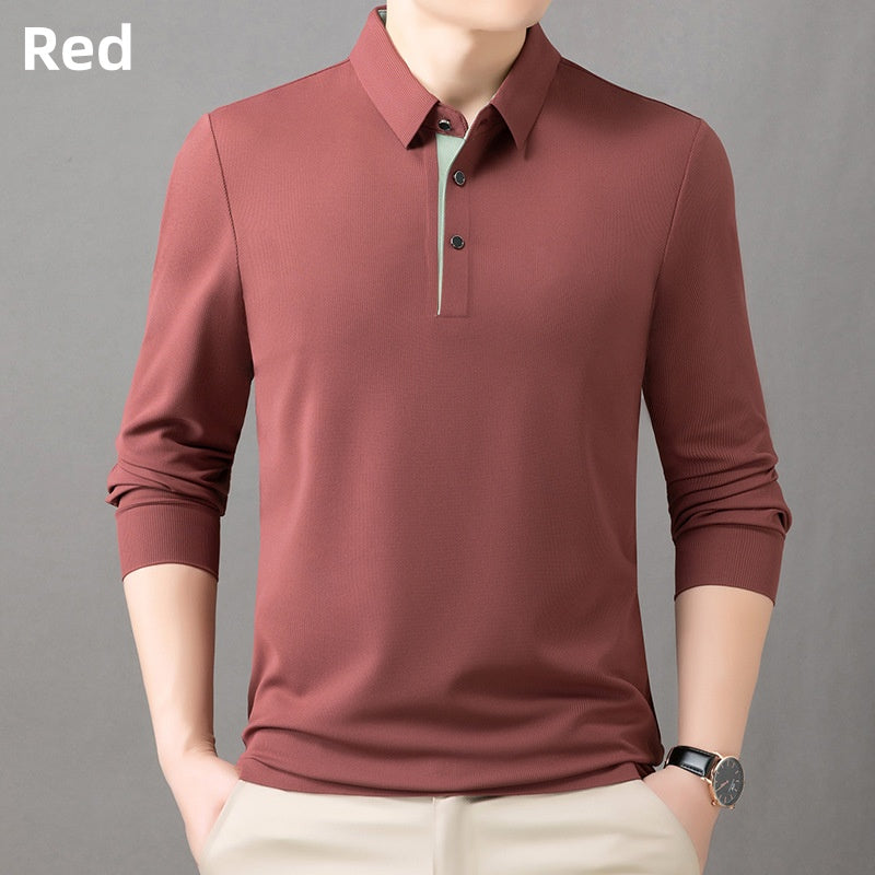 New Arrivals 50% OFF✨Fliwos Men's Solid Lapel Button Down Shirts