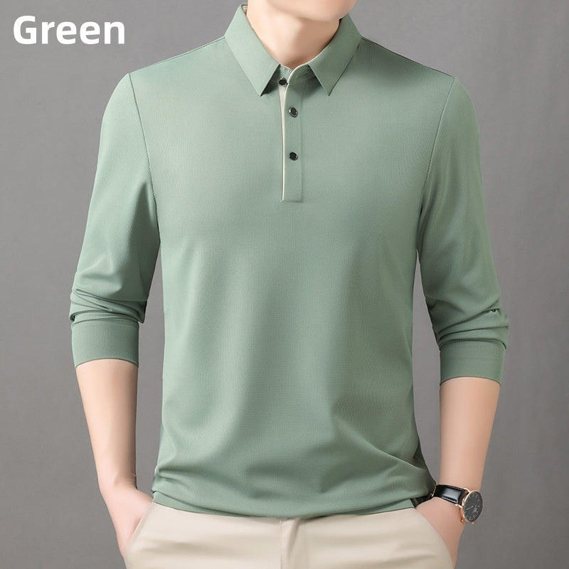 New Arrivals 50% OFF✨Fliwos Men's Solid Lapel Button Down Shirts