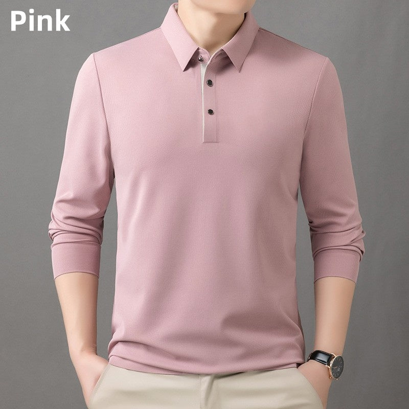 New Arrivals 50% OFF✨Fliwos Men's Solid Lapel Button Down Shirts