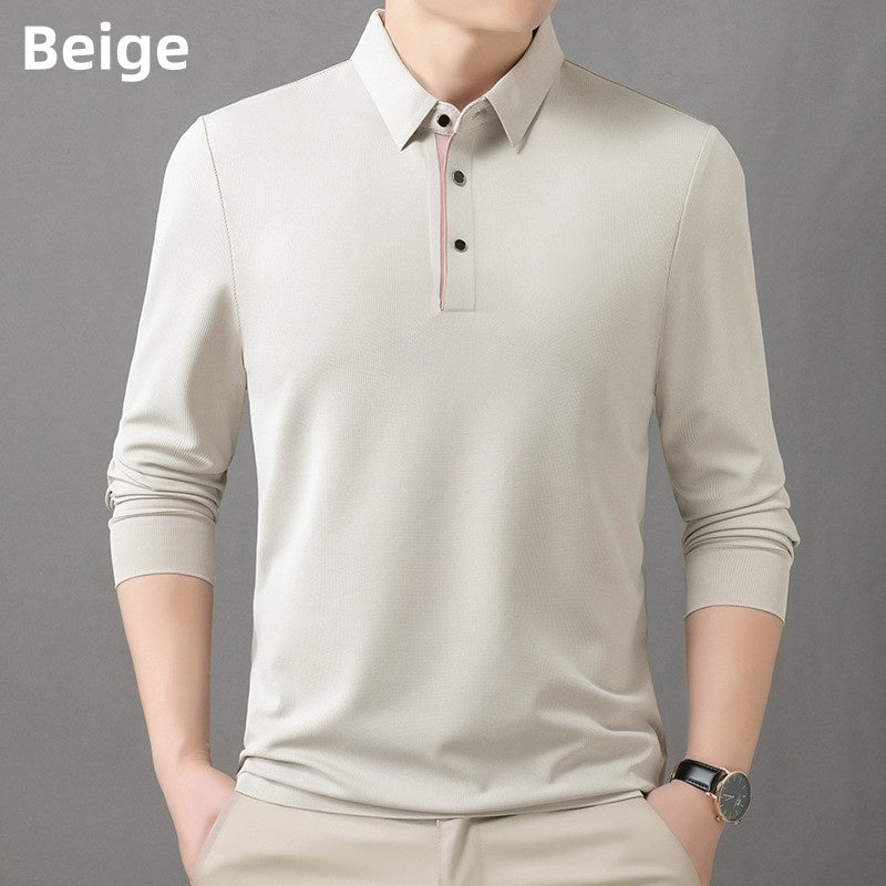 New Arrivals 50% OFF✨Fliwos Men's Solid Lapel Button Down Shirts