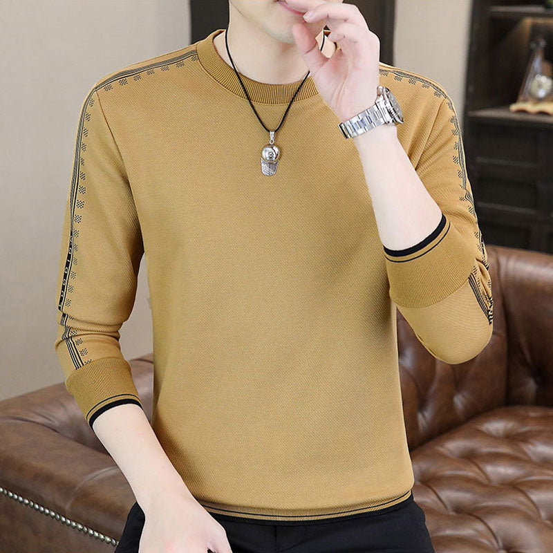 Men’s Warm Lined Crewneck Sweatshirt