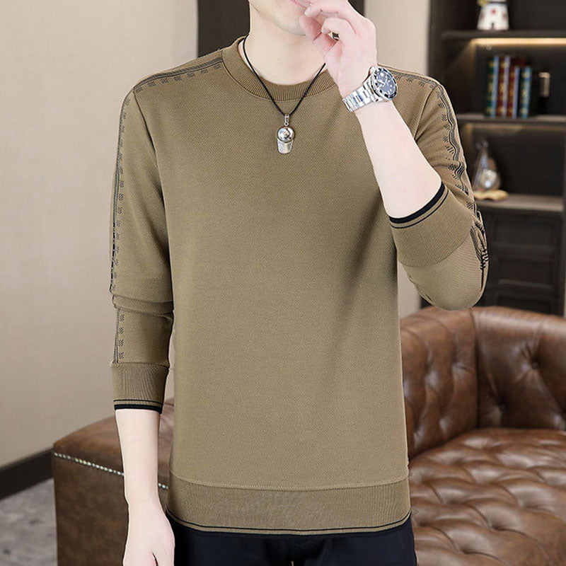 Men’s Warm Lined Crewneck Sweatshirt