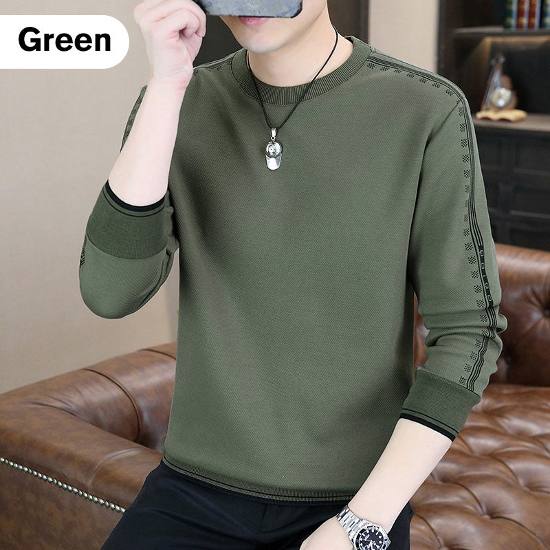 Men’s Warm Lined Crewneck Sweatshirt