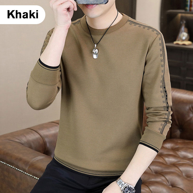 Men’s Warm Lined Crewneck Sweatshirt