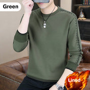 Men’s Warm Lined Crewneck Sweatshirt