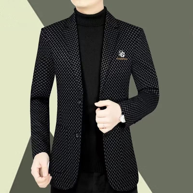 🎉Clearance Sale💖Men's Slim-fit Casual Suit Jacket【Comfortable and warm】