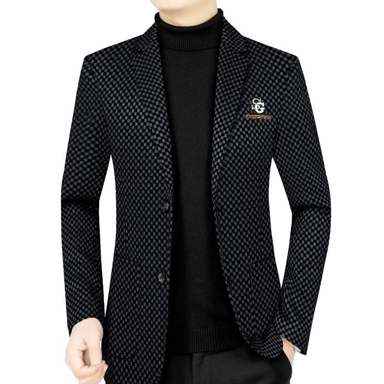🎉Clearance Sale💖Men's Slim-fit Casual Suit Jacket【Comfortable and warm】