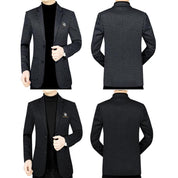 🎉Clearance Sale💖Men's Slim-fit Casual Suit Jacket【Comfortable and warm】