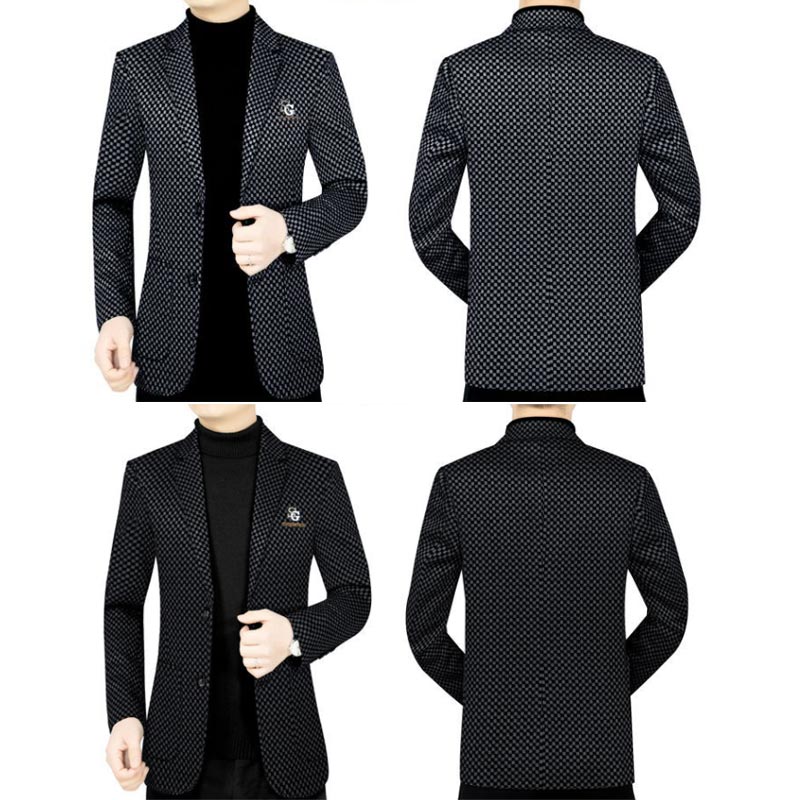 🎉Clearance Sale💖Men's Slim-fit Casual Suit Jacket【Comfortable and warm】