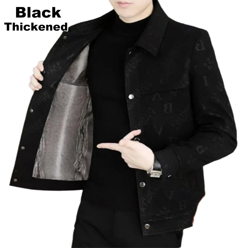 Men’s Warm & Comfortable Lapel Jacket