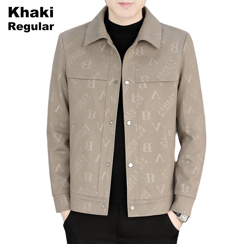 Men’s Warm & Comfortable Lapel Jacket