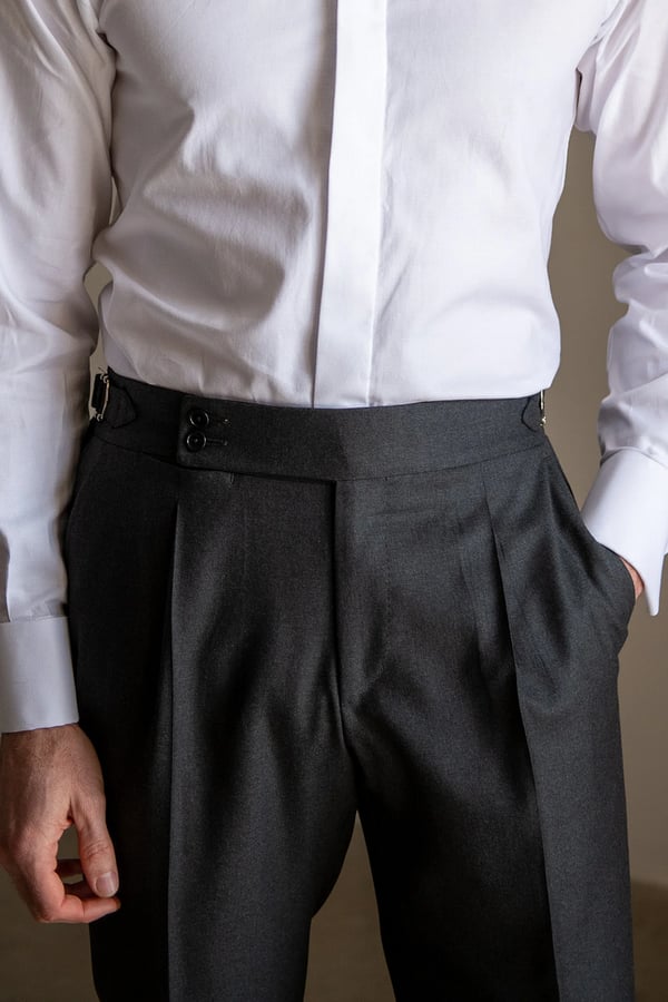 🔥2025 HOT SALE🔥✨Fliwos Men's Solid Color Straight Casual Trousers