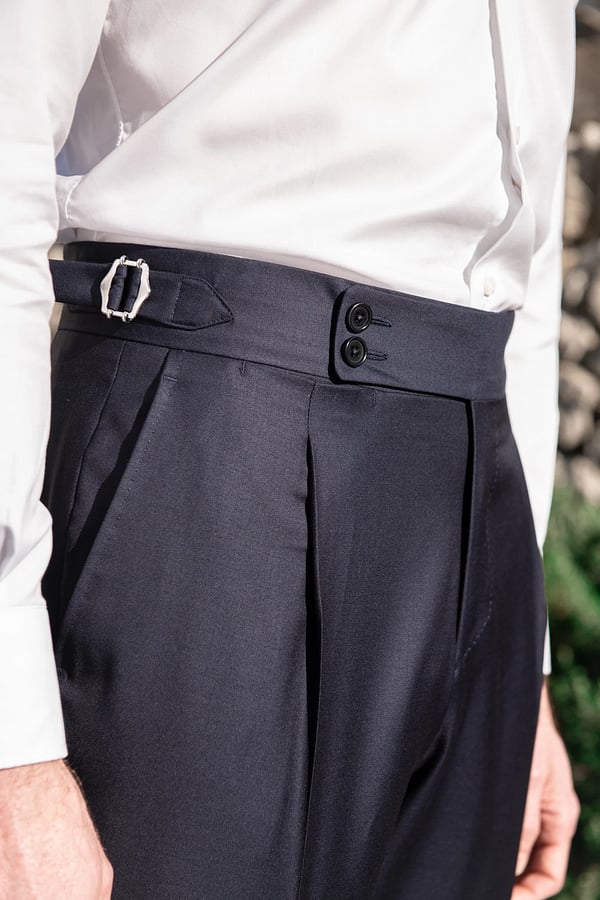 🔥2025 HOT SALE🔥✨Fliwos Men's Solid Color Straight Casual Trousers