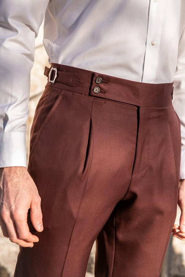 🔥2025 HOT SALE🔥✨Fliwos Men's Solid Color Straight Casual Trousers