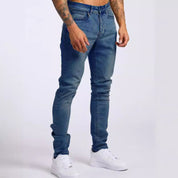 Men's Multicolor Slim Fit Stretch Jeans