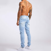 Men's Multicolor Slim Fit Stretch Jeans