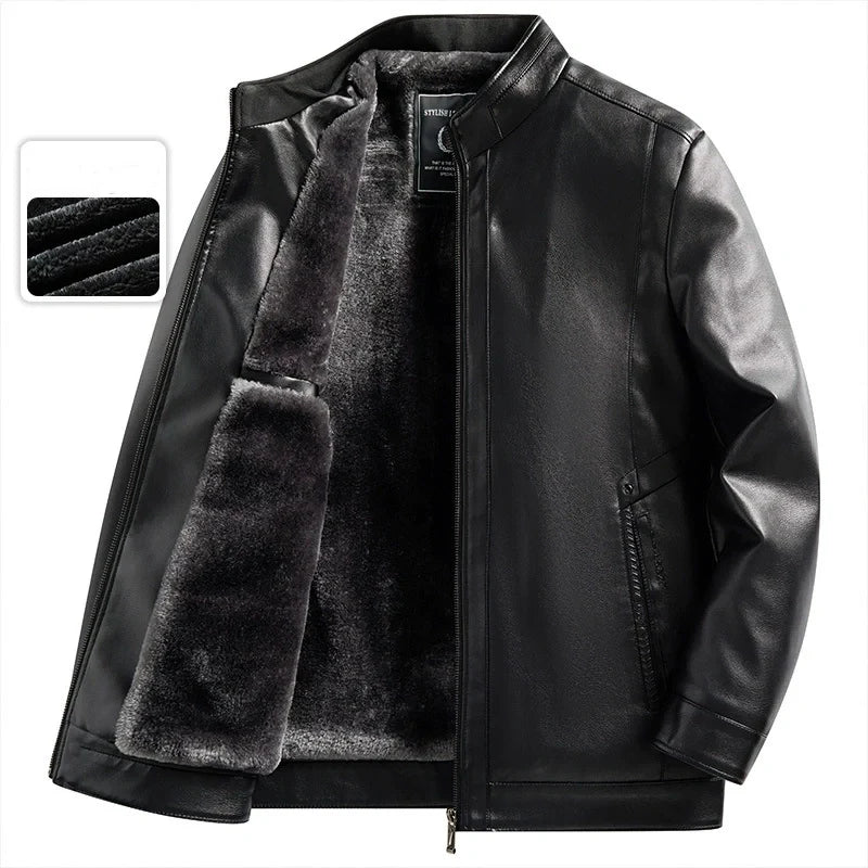 🔥2025 HOT SALE🔥 Men's Casual PU Leather Jacket