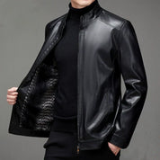 🔥2025 HOT SALE🔥 Men's Casual PU Leather Jacket