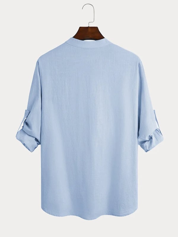 🔥2025 NEW SALES🔥Men's linen casual long-sleeved shirt