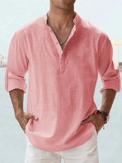 🔥2025 NEW SALES🔥Men's linen casual long-sleeved shirt